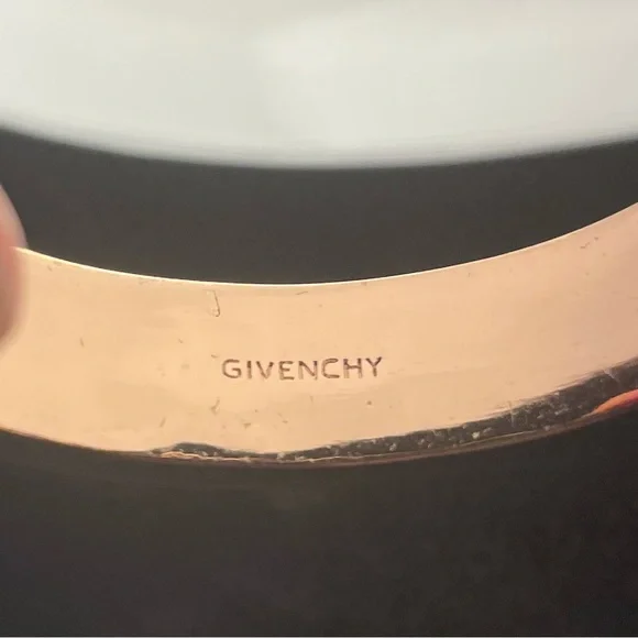 Givenchy Pink and Gold Crystal Bracelet - Picture 6 of 8